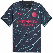 Puma Manchester City 3rd Authentic Men's Jersey 23/24