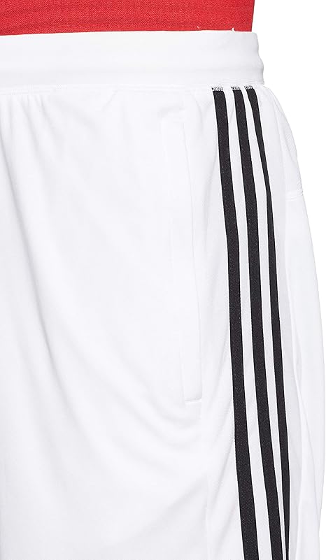 adidas Mens D2M 3 Stripes Shorts