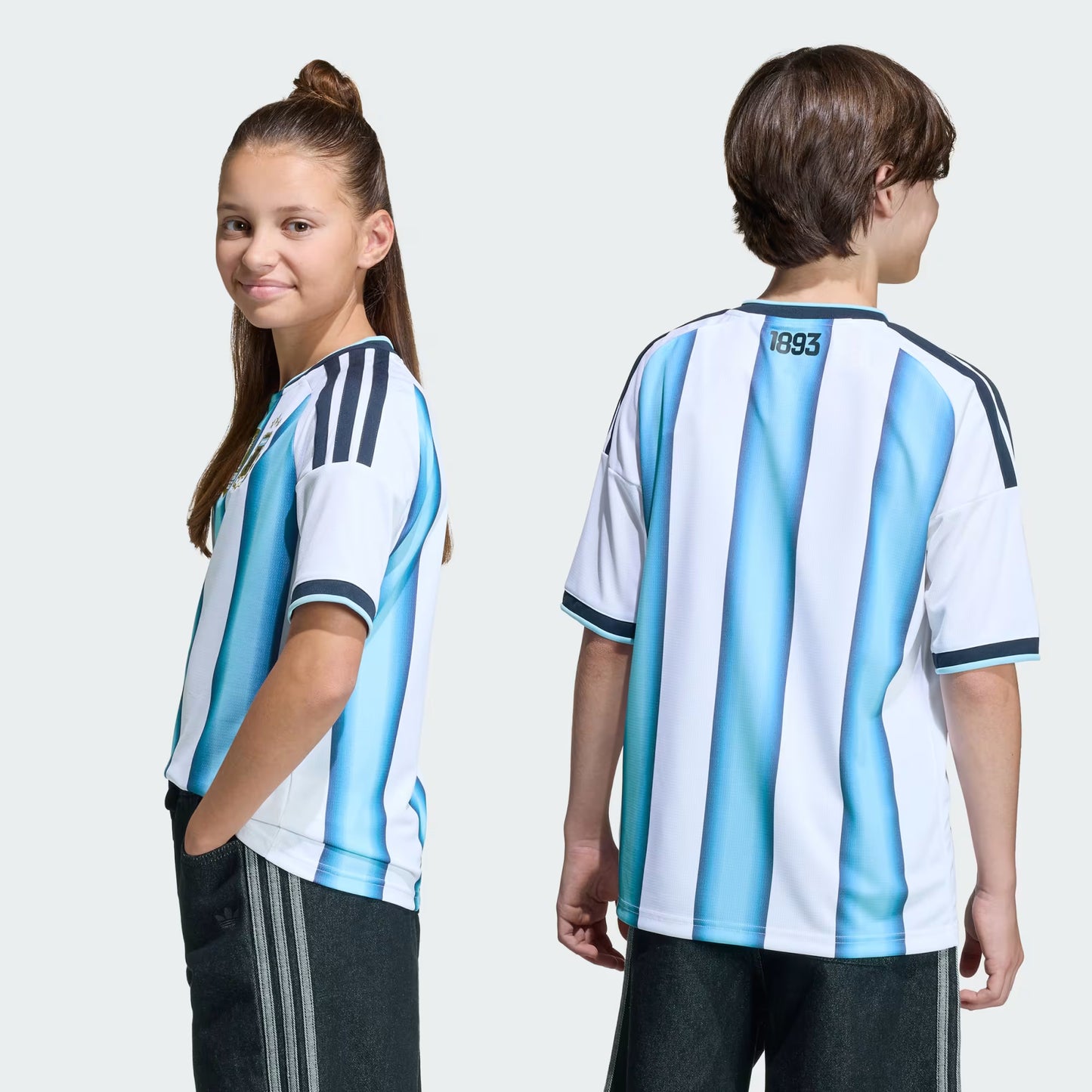 adidas Youth Argentina Home Jersey 25/26