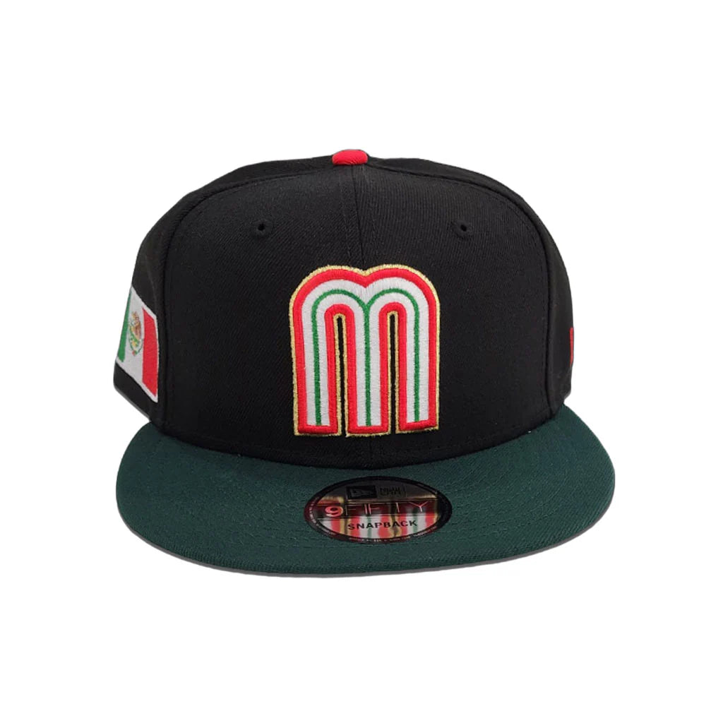New Era 9Fifty Mexico Snapback Black/Dark Green