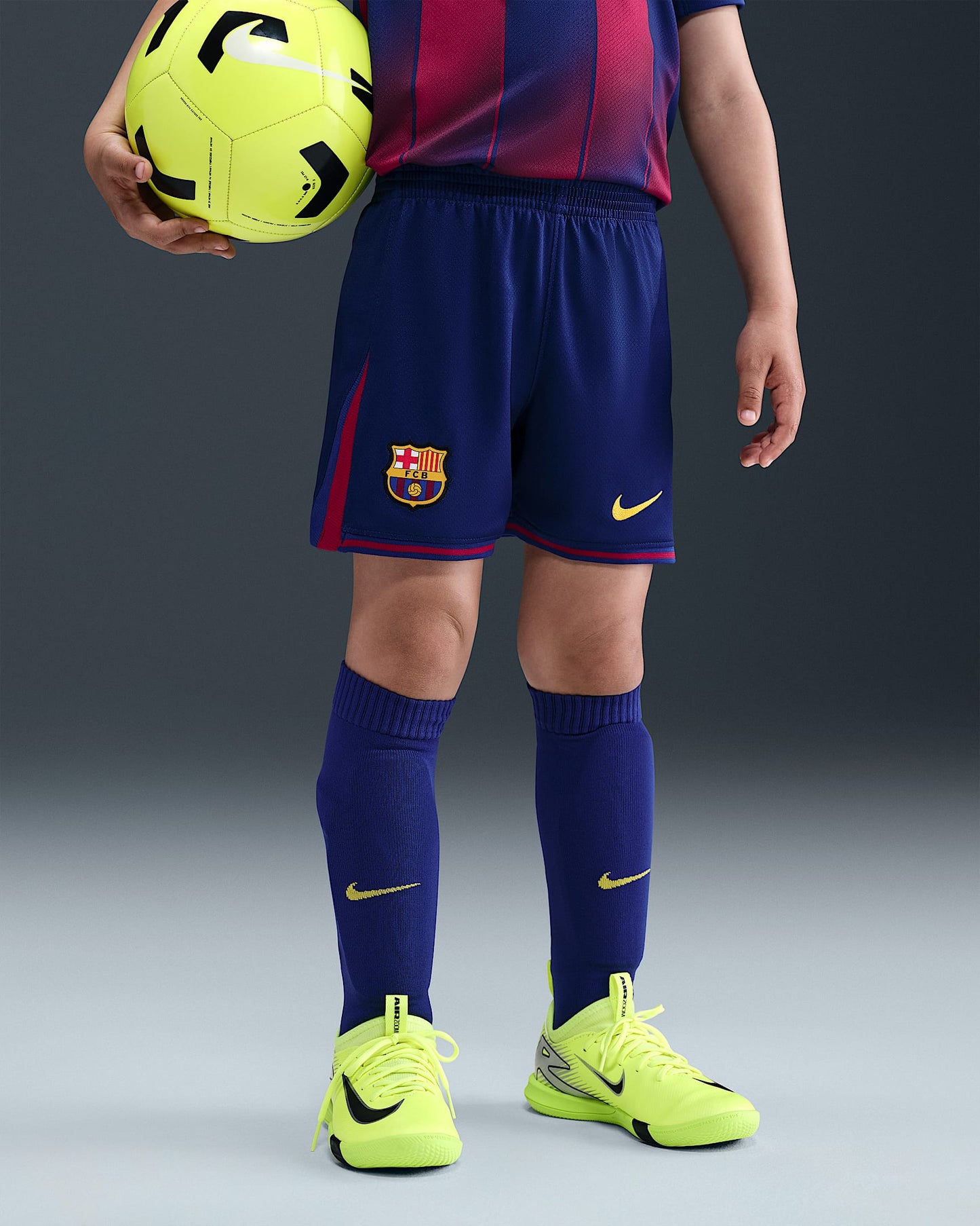 Nike Youth FC Barcelona Home Kit Set 25/26