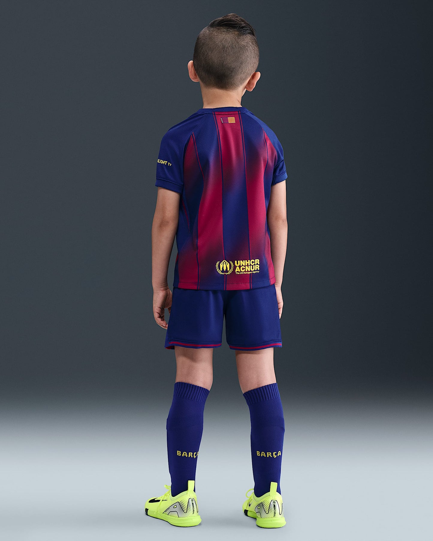 Nike Youth FC Barcelona Home Kit Set 25/26