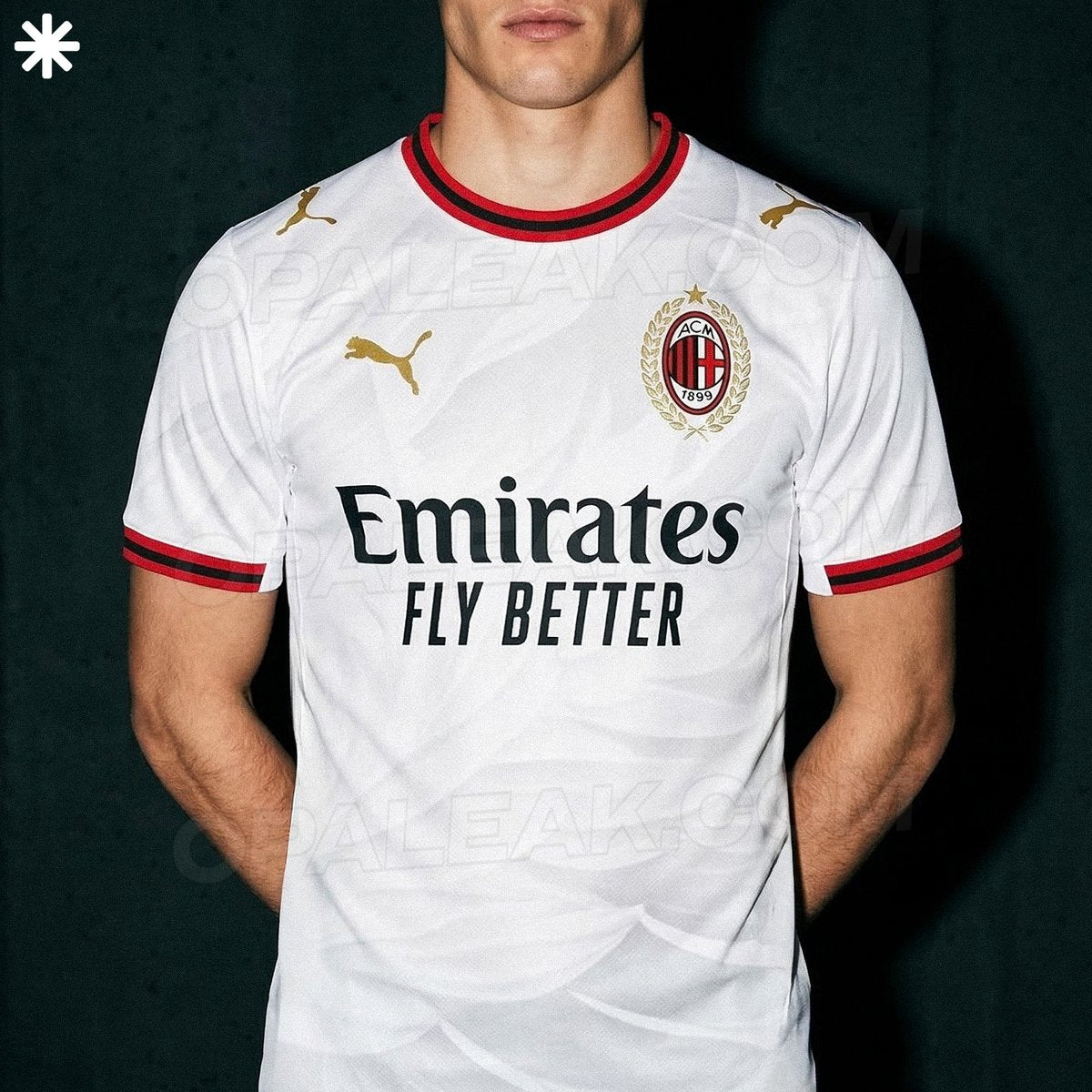 Pumas Mens AC Milan Away 26/27 Jersey