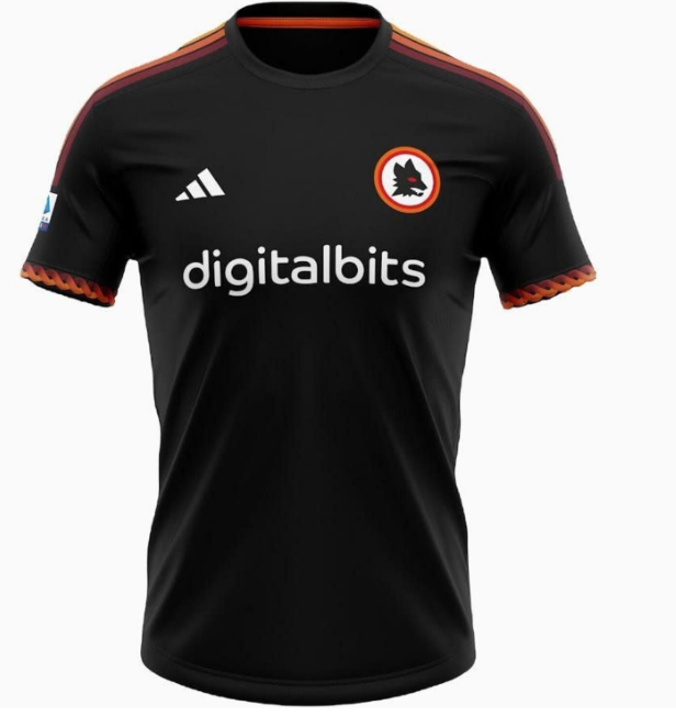 Adidas Mens Roma Third Jersey 23/24