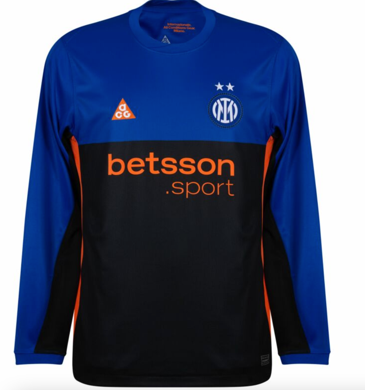 Nike Youth Inter Milan 4th L/S Jersey 2026