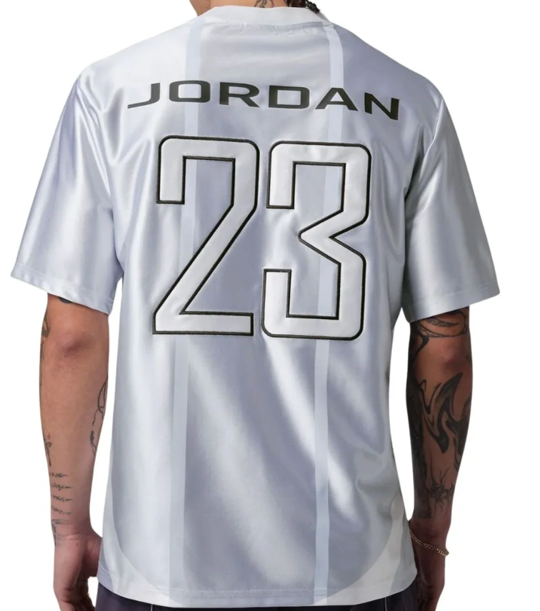 Nike Mens PSG Grey Jordan 23 Jersey 25/26