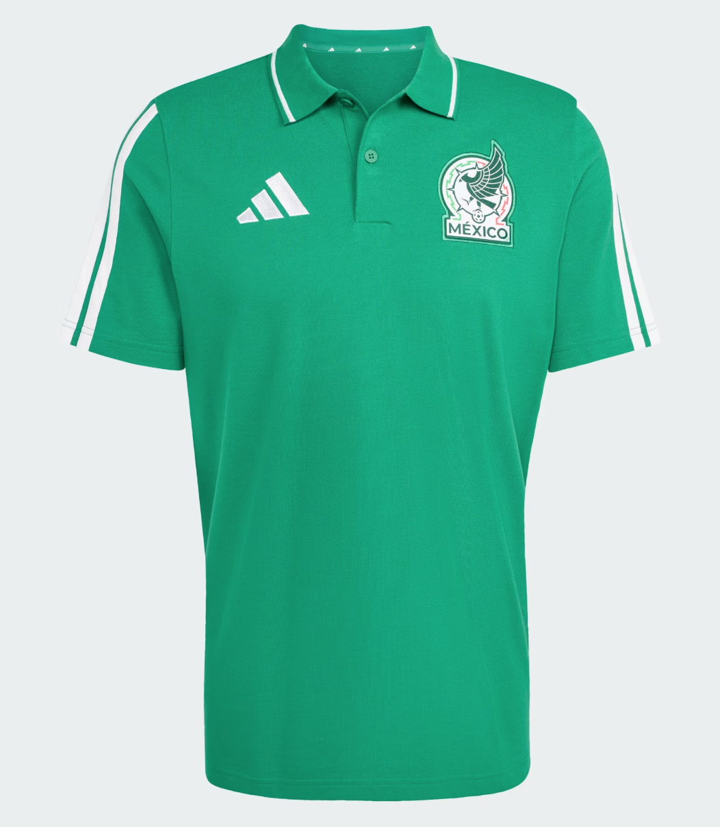 ADIDAS Green Mexico DNA Polo 2026