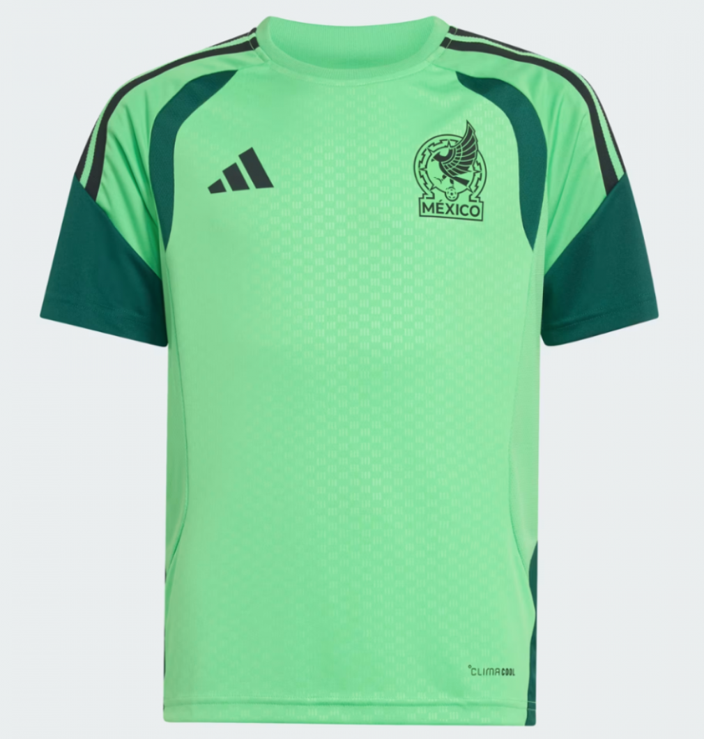 Adidas Youth Mexico Training Jersey 2026
