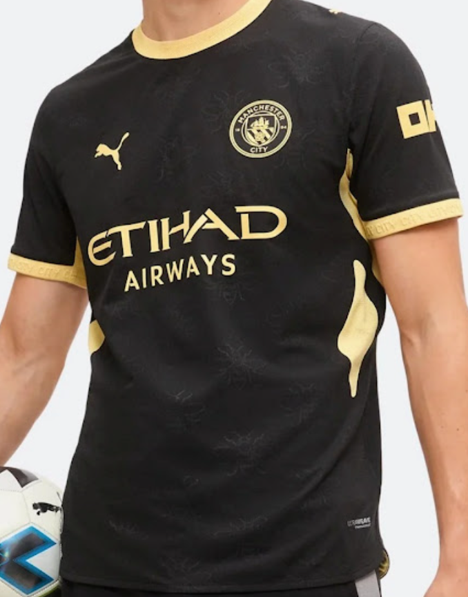 Puma Mens Manchester City Away Authentic Jersey 26/27
