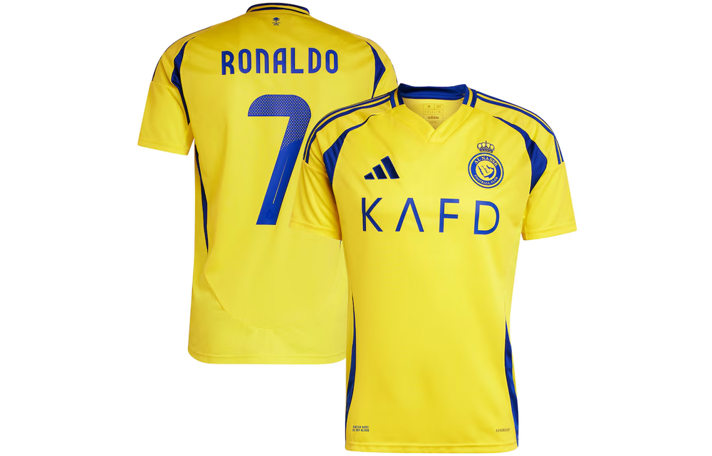 Adidas AI Nassr FC 24/25 Ronaldo Home Youth Jersey