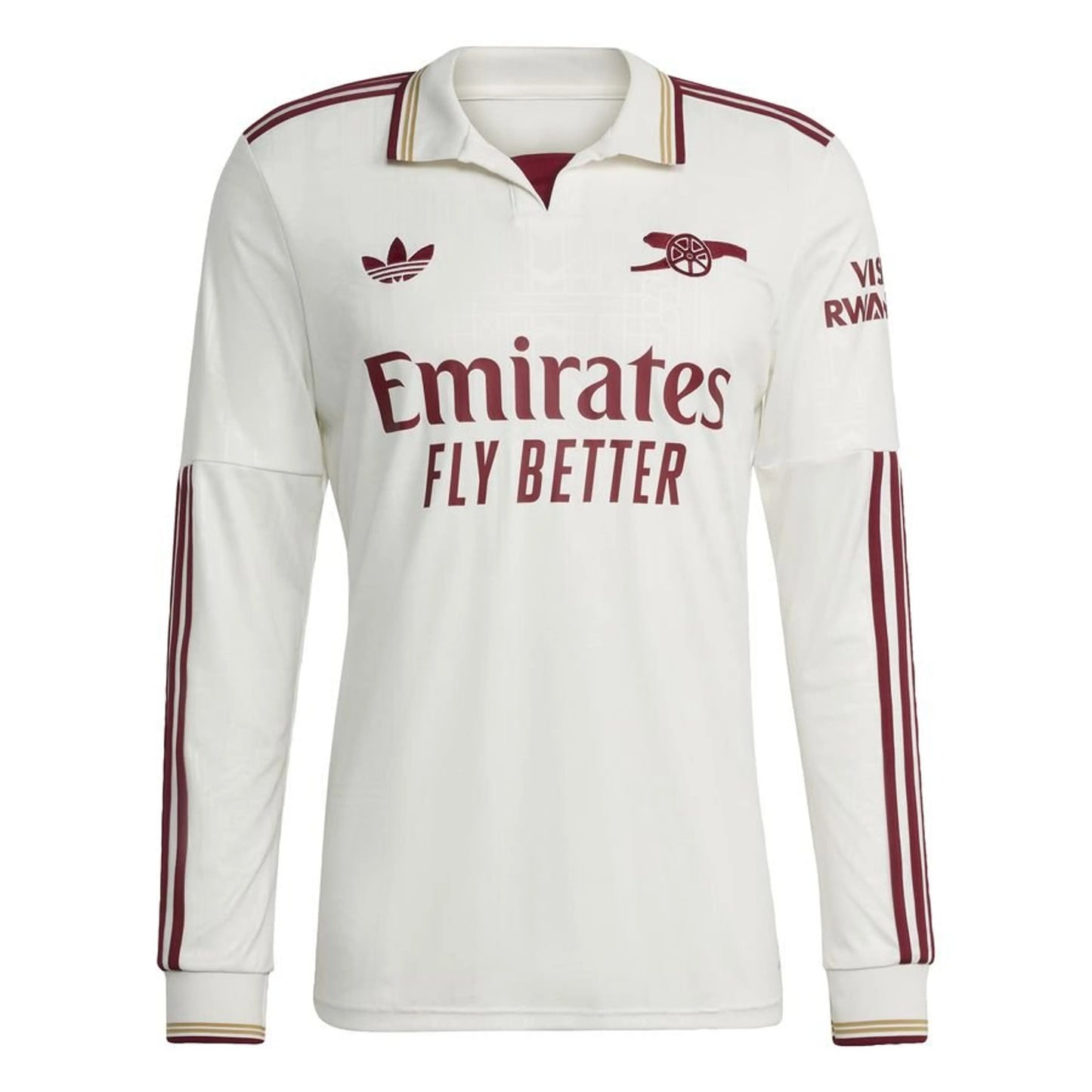 adidas Mens Arsenal Long Sleeve Third Jersey 25/26