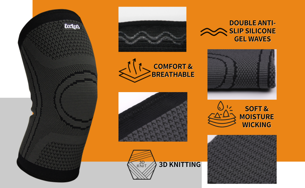 Eccles3 Knee Compression Sleeves