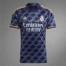 Adidas Mens Real Madrid Away Jersey 23/24