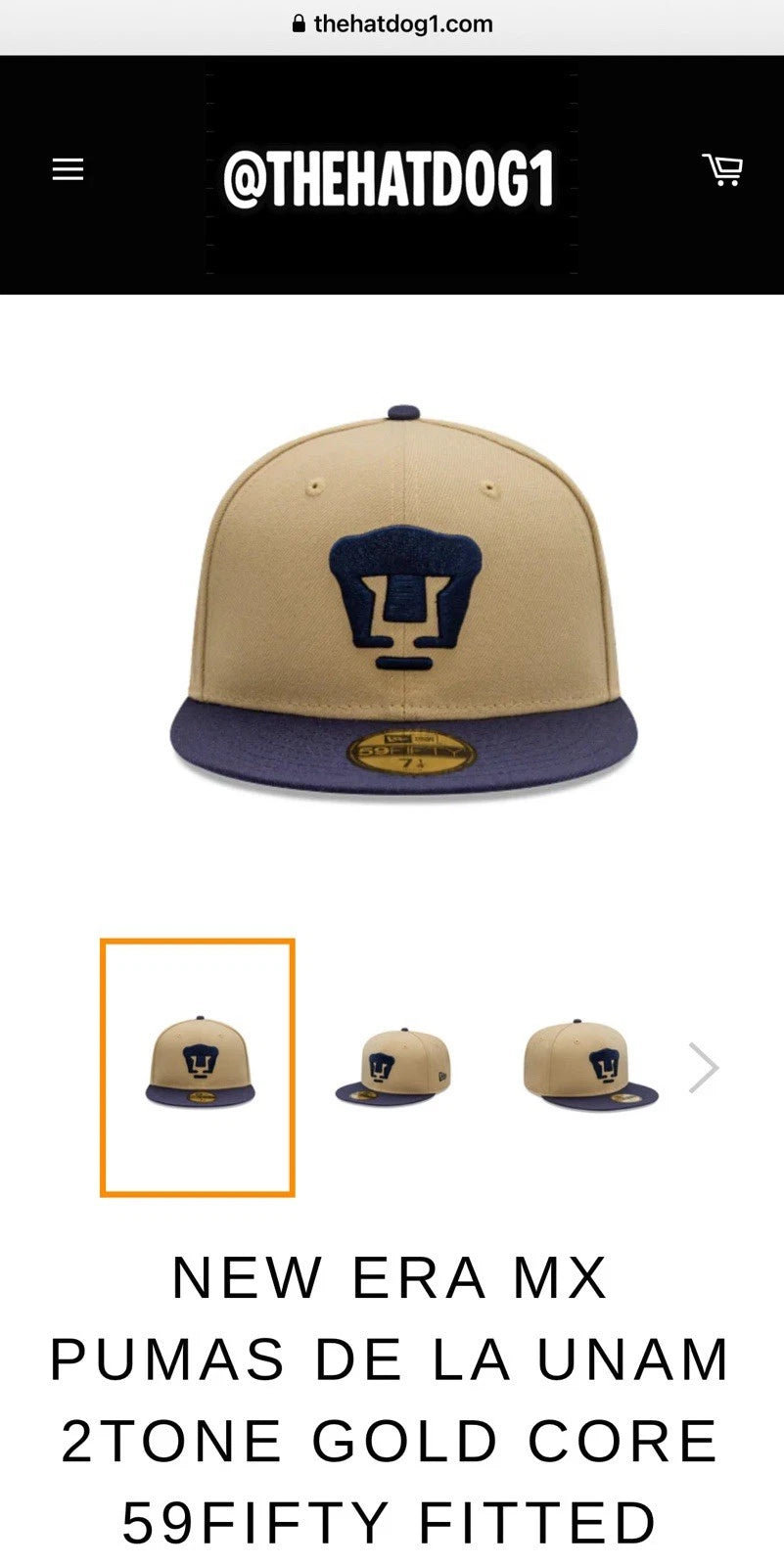 Pumas New Era hats