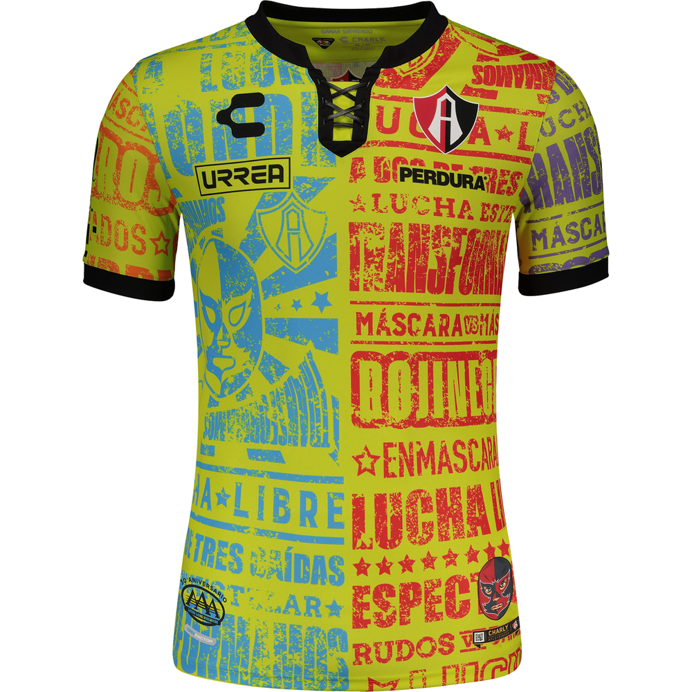 CLUB ATLAS CHARLY 21/22 THIRD AUTHENTIC JERSEY YELLOW