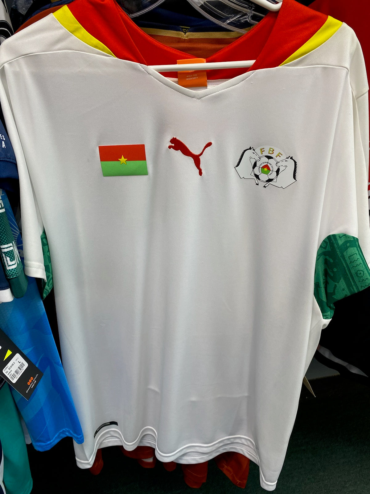 Puma Mens Burkina Faso Home Shirt
