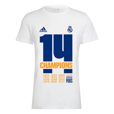 Real Madrid CF youth UCL Champions 14 T-Shirt adidas