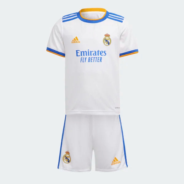 adidas Real Madrid 21/22 Home Mini Kit