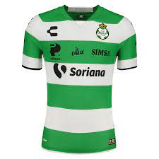 Santos Laguna Charly 2022/23 Home Authentic Blank Jersey - White/Green