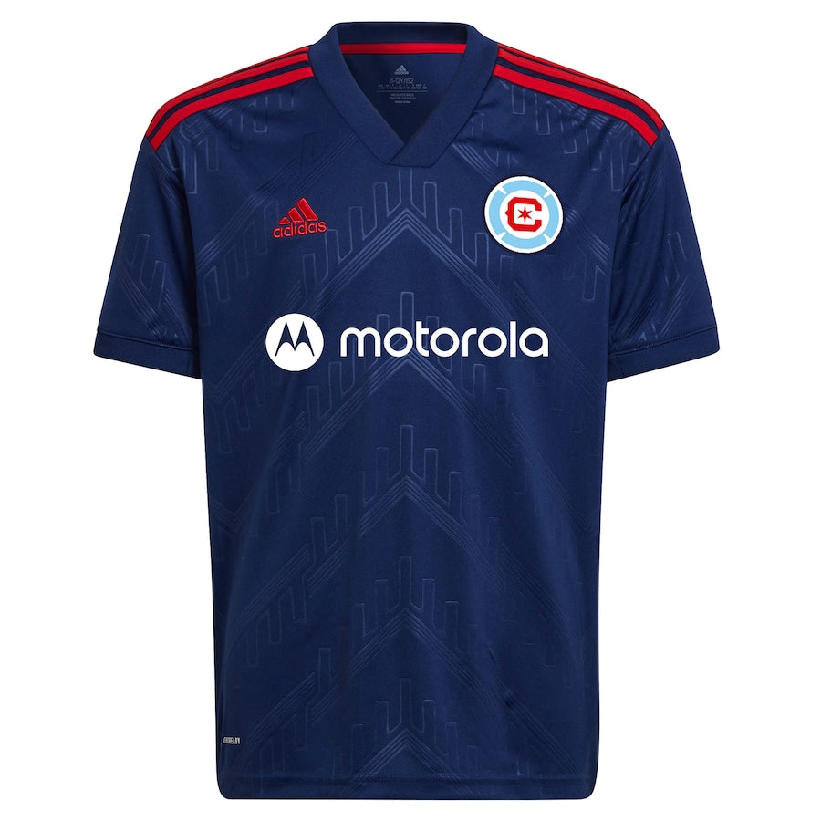 Adidas Boys Chicago Fire 2022 Home Jersey