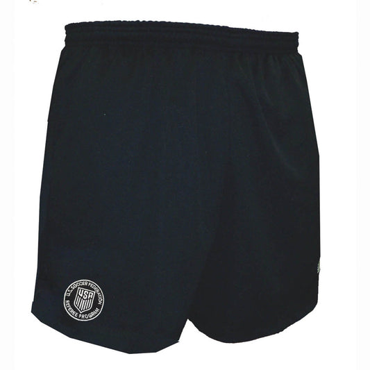 Official Sports USSF Black Coolwick Two Back Pocket Short