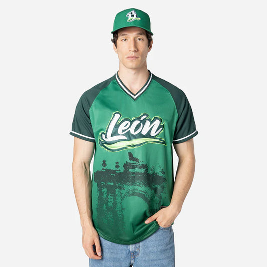 New Era Bravos De Leon LMB 100th Anniversary Away Jersey