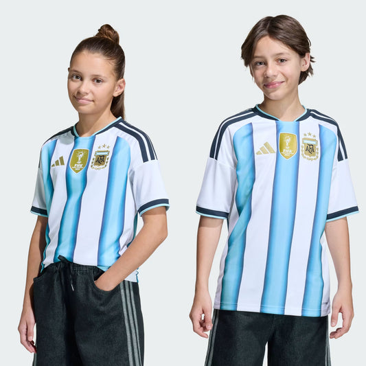 adidas Youth Argentina Home Jersey 25/26