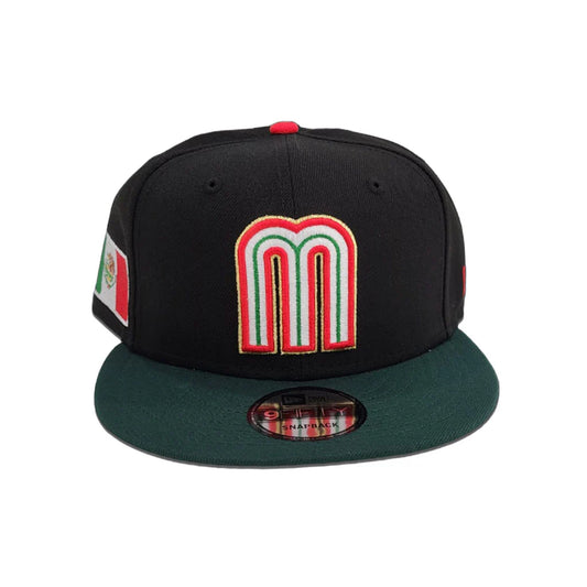 New Era 9Fifty Mexico Snapback Black/Dark Green