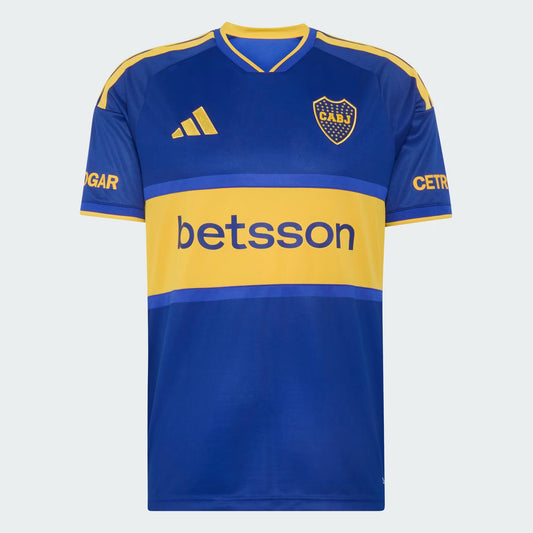 adidas Mens Boca Juniors Home Jersey 26/27