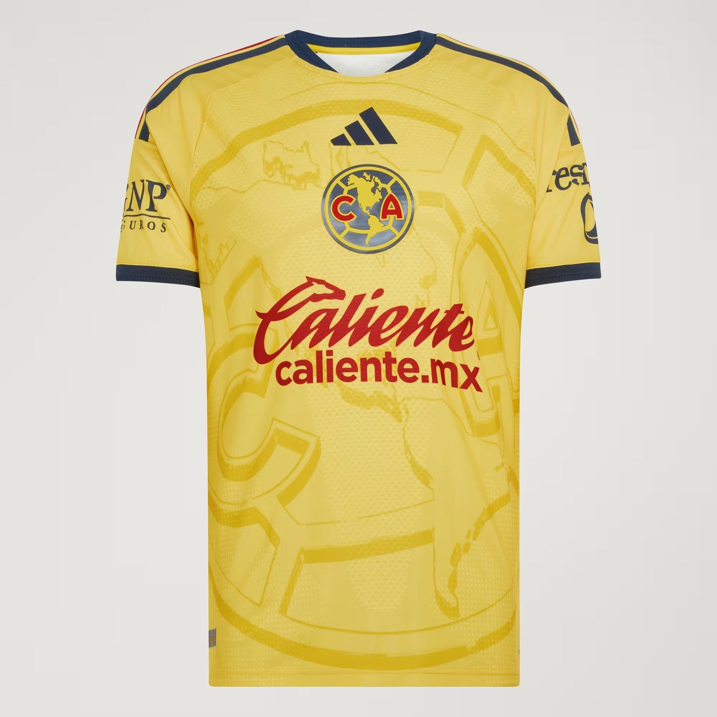 adidas Mens Club America Authentic Home Jersey 26/27