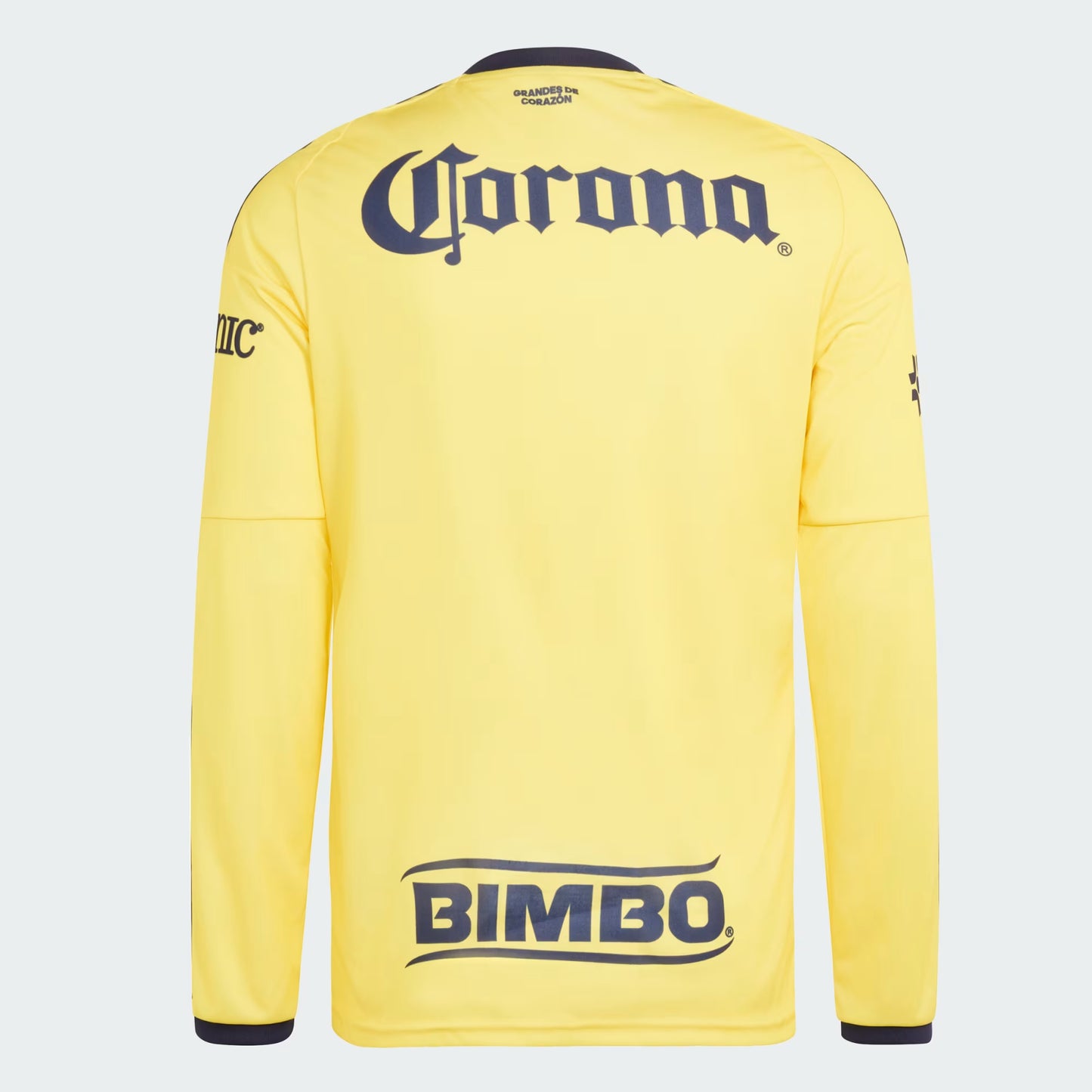 adidas Mens Club America Long Sleeve Home Jersey 26/27