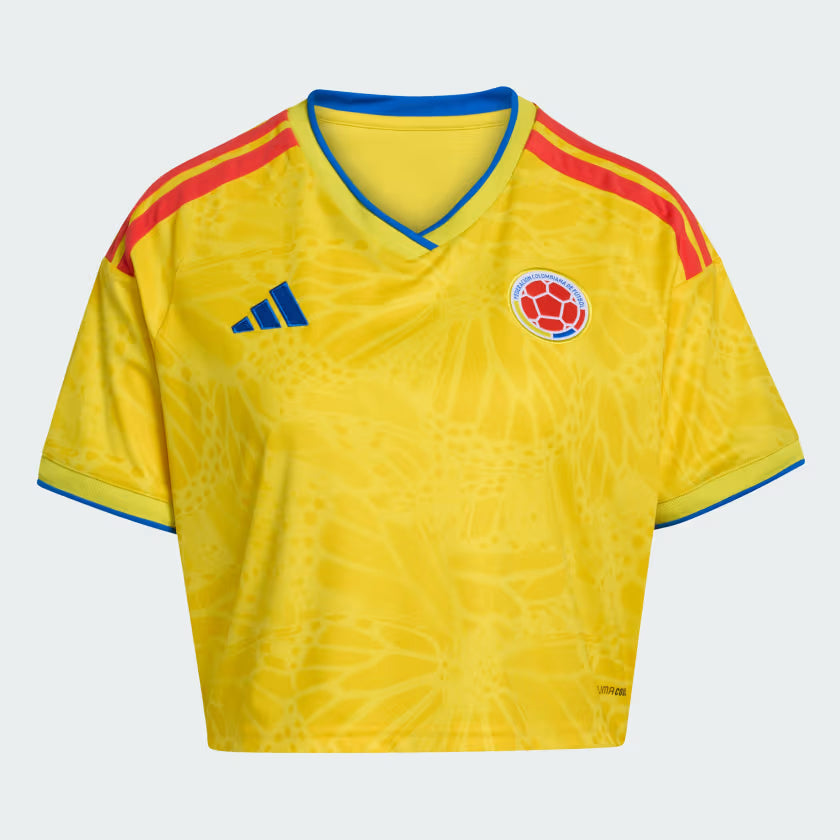 adidas Womens Colombia Home Cropped Jersey 25/26