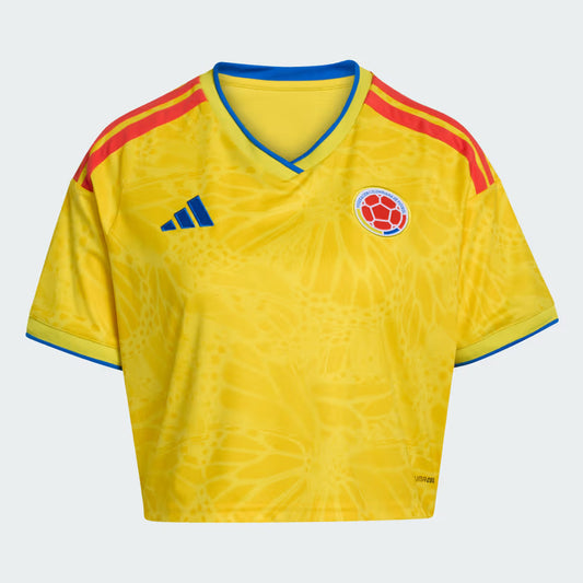 adidas Womens Colombia Home Cropped Jersey 25/26