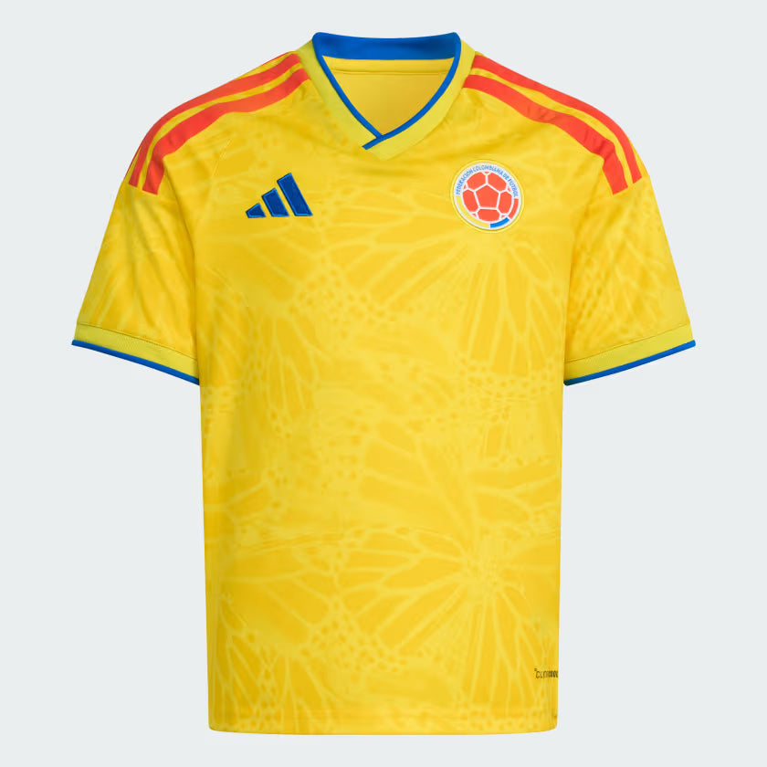 adidas Youth Colombia Home Jersey 25/26