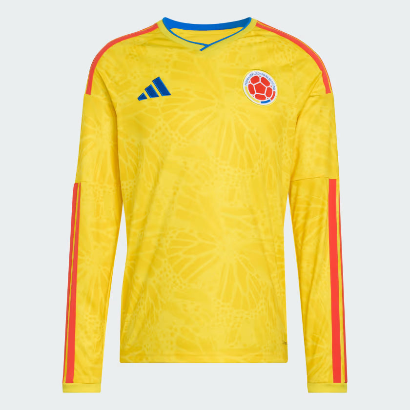 adidas Mens Colombia Home LS Jersey 25/26