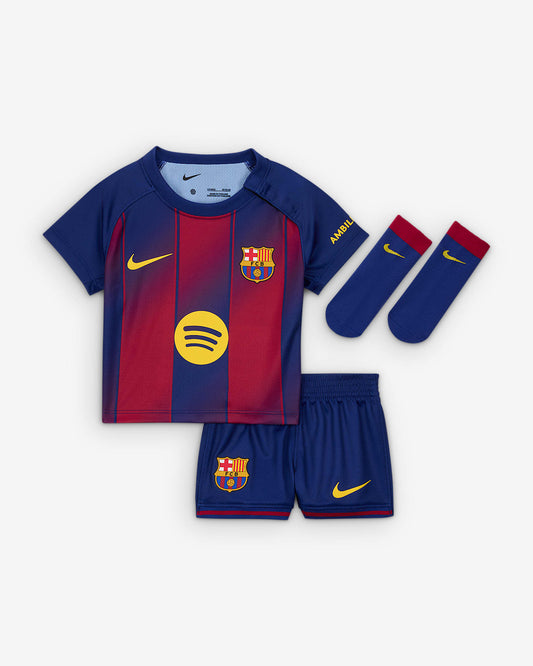 Nike Toddler FC Barcelona Home Kit Set 25/26