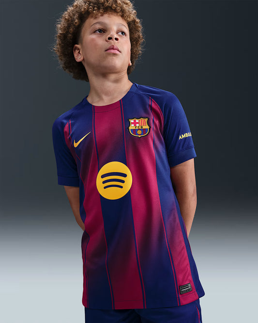 Nike Youth FC Barcelona Home Jersey 25/26