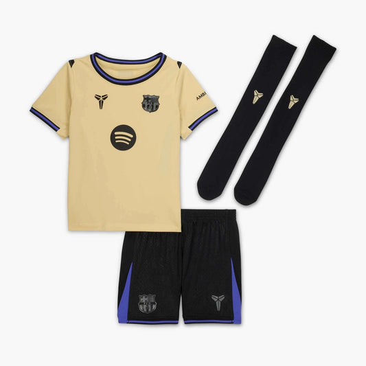 Nike FC Barcelona Little Kids’ Away Kobe 3-Piece Kit 25/26