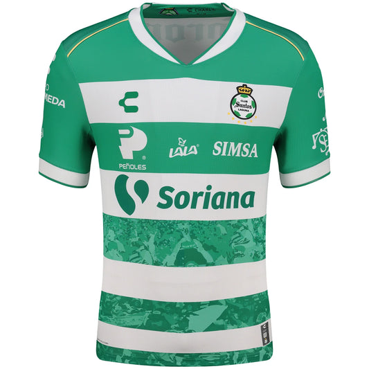 Charly Mens Santos Laguna Home Jersey 25/26
