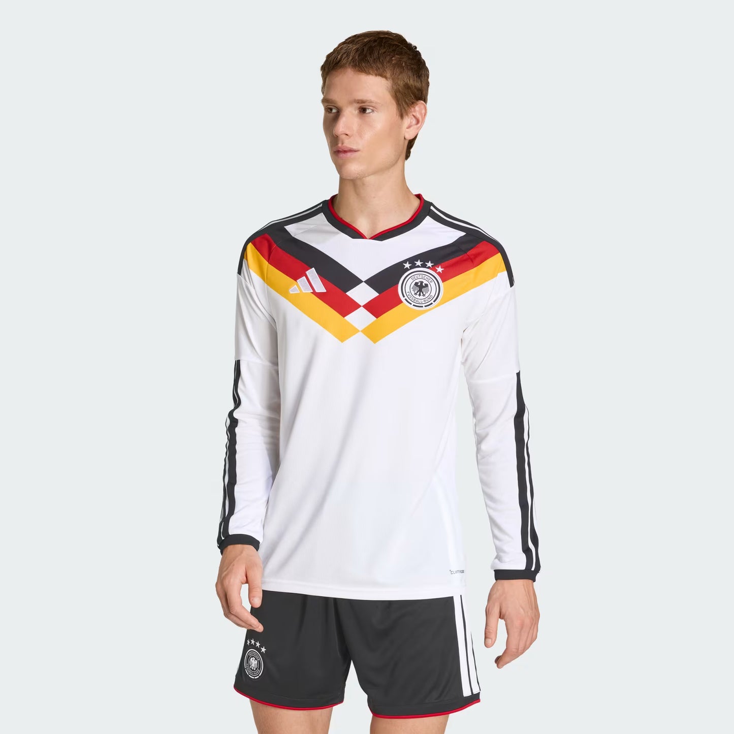 adidas Mens Germany Home LS Jersey 25/26