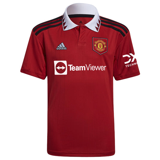 Adidas Youth 22/23 Home Manchester United Jersey