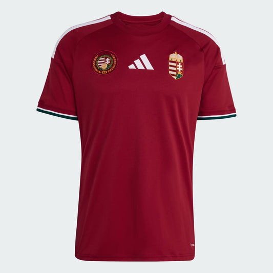 adidas Mens Hungary Home Jersey 25/26