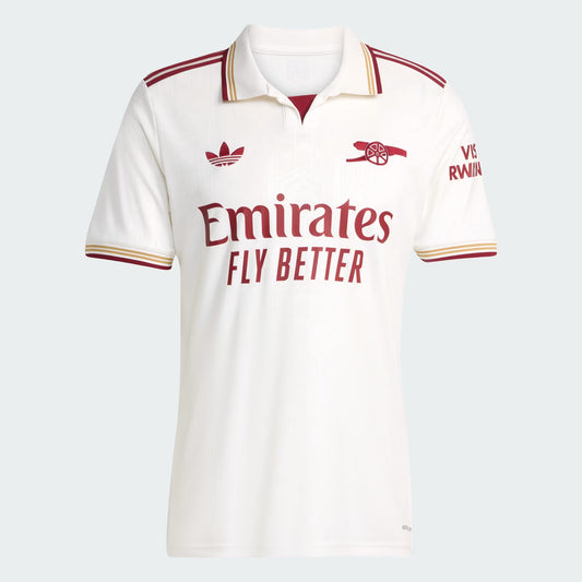 adidas Mens Arsenal Third Jersey 25/26