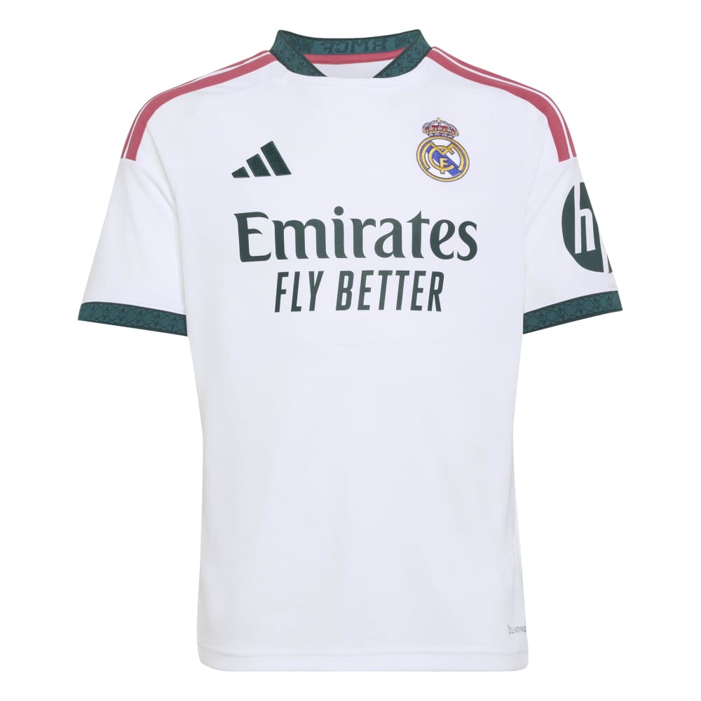 adidas Youth Real Madrid Home Jersey 26/27