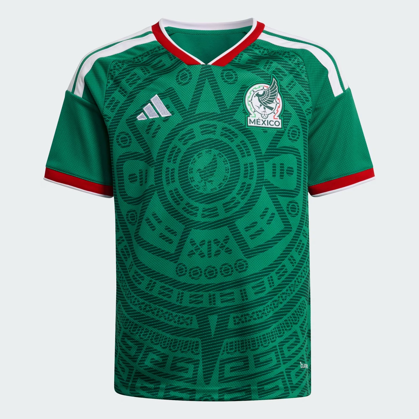 adidas Youth Mexico Home Jersey 26