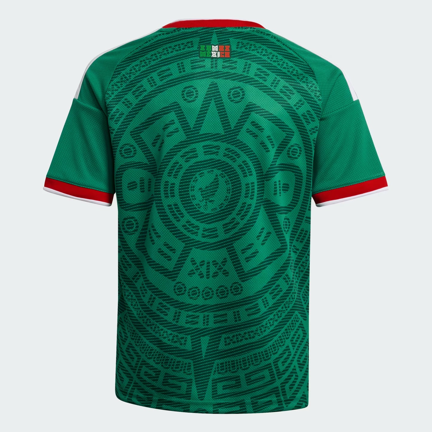 adidas Youth Mexico Home Jersey 26