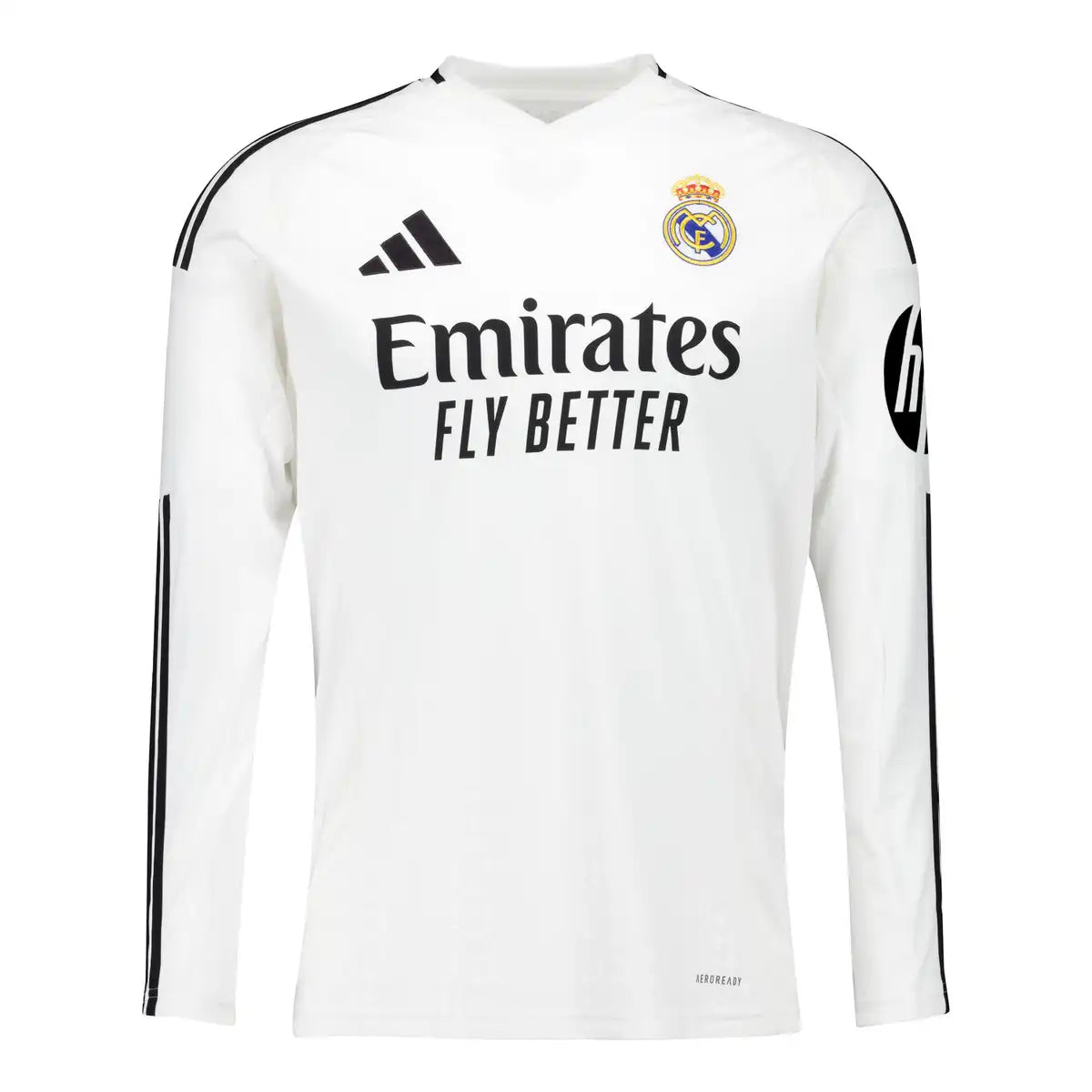 Adidas Real Madrid Long Sleeve Home Jersey 24/25