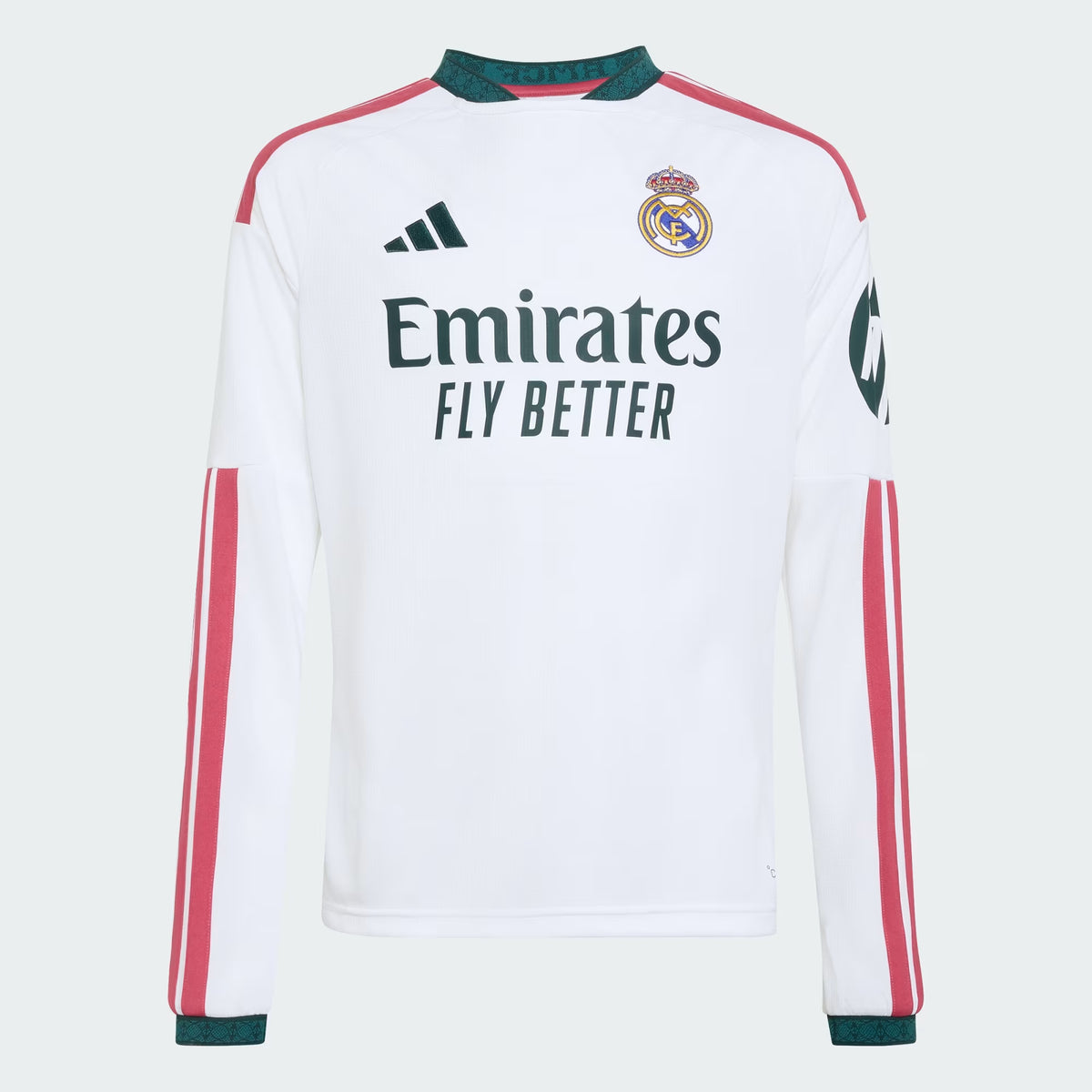 Adidas Real Madrid Home 26/27 Youth Longsleeve