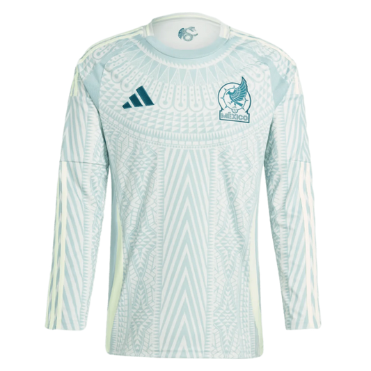 adidas Mens Mexico Away Longsleeve Jersey 24/25