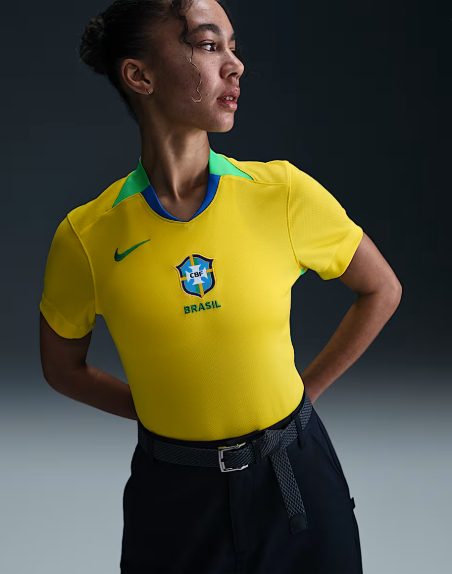 Nike WOMENS Brazil Stadium Home 2025(Women's Team)